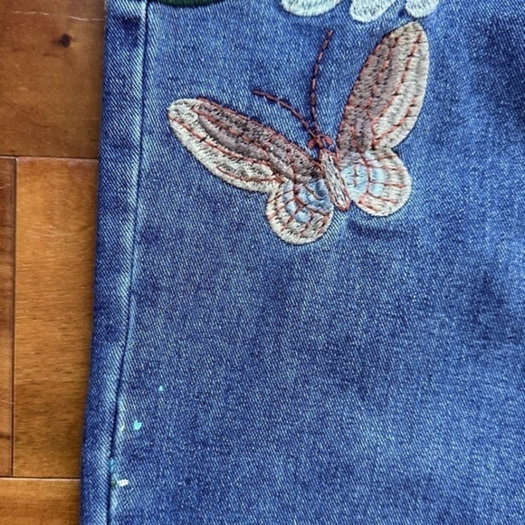 Pixie+Diamond Embroidered Jeans - Picture 11 of 14